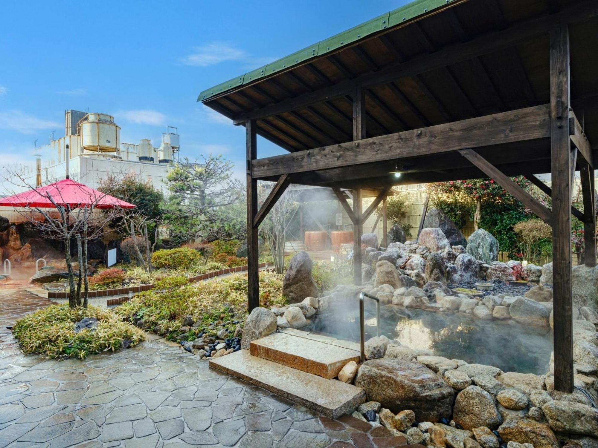 Sagayamato Onsen Hotel Amandi ภายนอก รูปภาพ
